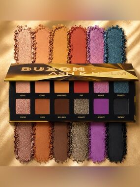 Buxom x Ash K Holm Eyeshadow Palette NIB Sealed Limited Edition 🎨